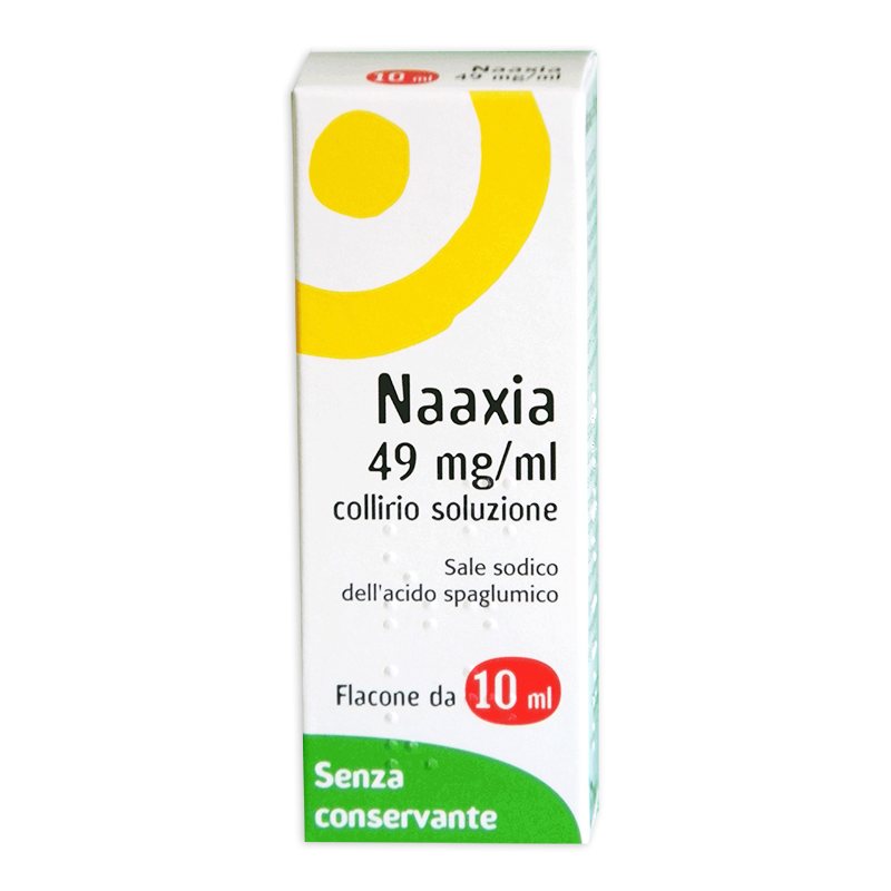 Naaxia 49 Mg/Ml Collirio, Soluzione Flacone 10 Ml
