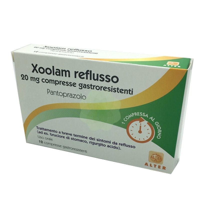 Xoolam Reflusso 20 Mg Compresse Gastroresistenti 12 Compresse In Blister Pa/Al/Pvc-Al