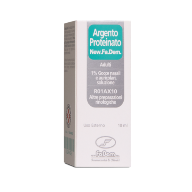 Argento Proteinato 1% Gocce Orali FADEM