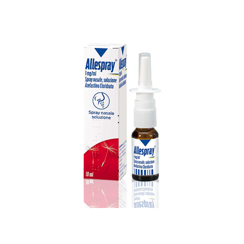 Allespray Spray Nasale 10 ml Dispositivo Medico per Igiene e Detersione delle Cavità Nasali