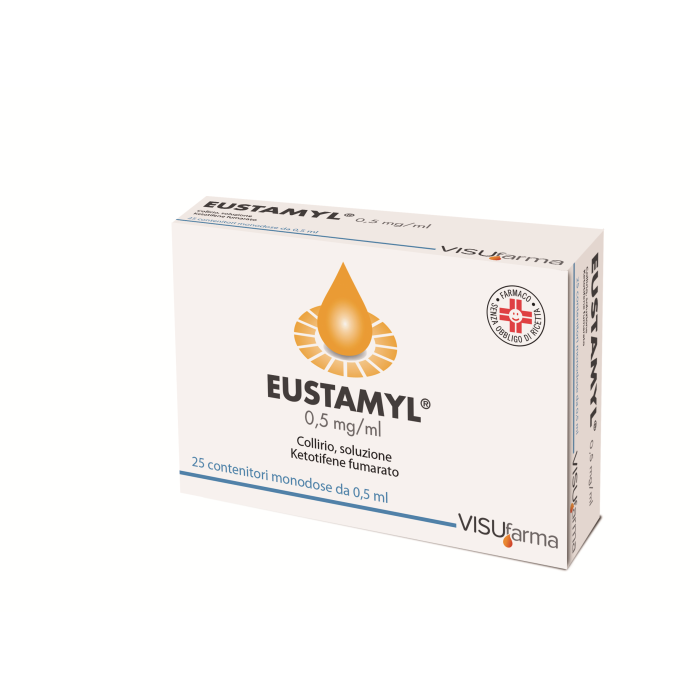 Eustamyl 0,05% Collirio Soluzione 25 Contenitori Monodose Da 0,5 Ml