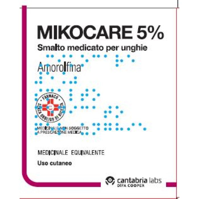 Mikocare 5% Smalto Medicato per Unghie 2,5 ml