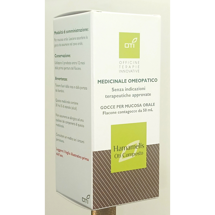 Hamamelis Complesso OTI Gocce Orali 50 ml Rimedio Omeopatico Naturale