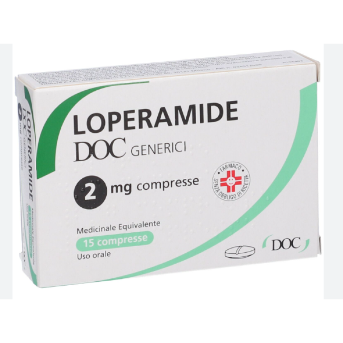 Doc Generici Loperamide Doc 15 Compresse 2mg