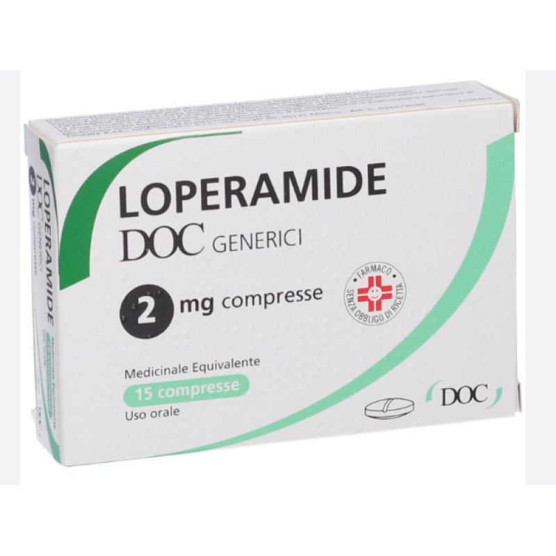 Doc Generici Loperamide Doc 15 Compresse 2mg
