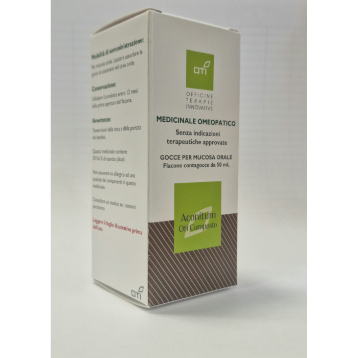 Aconitum Composto Gocce 50 ml OTI – Rimedio Omeopatico in Gocce Orali