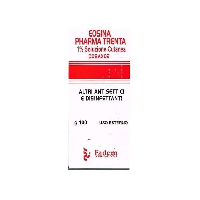 Eosina Pharma Trenta 1% Soluzione Cutanea Antisettico e Disinfettante 100g