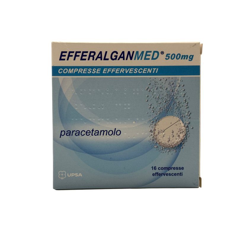 Efferalganmed 500 mg 16 compresse effervescenti - analgesico e antipiretico a base di paracetamolo