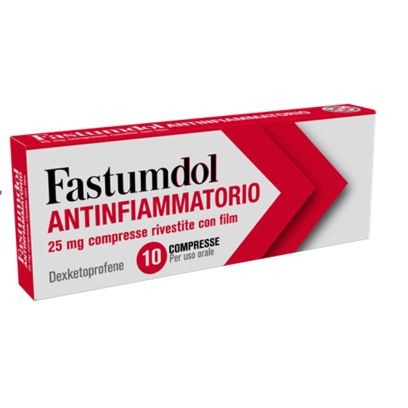 Menarini Fastumdol antifiammatorio 25mg 10 compresse Menarini Fastumdol antifiammatorio 25mg 10 compresse