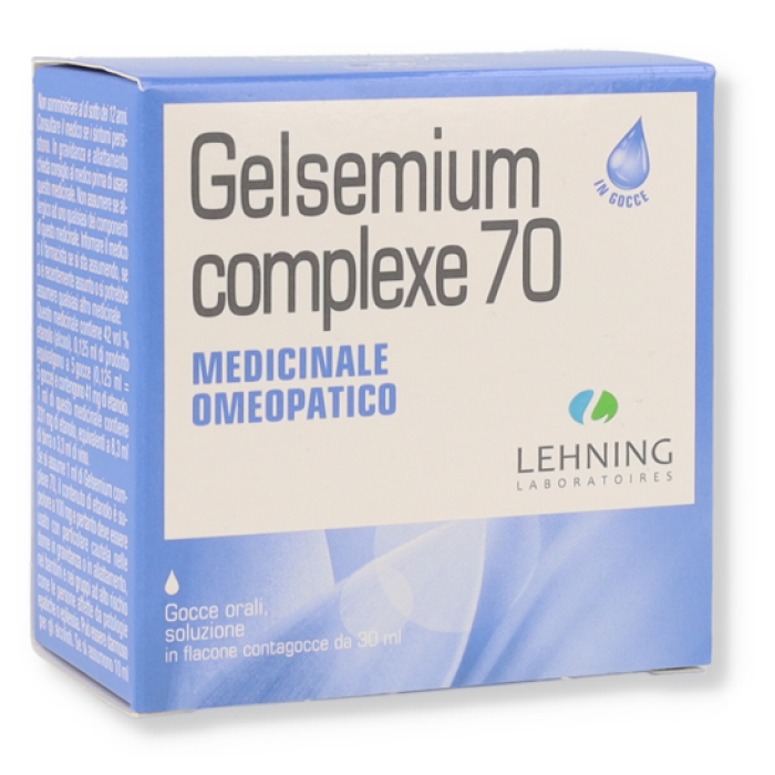 Gelsemium complexe l70 Gocce 30ml