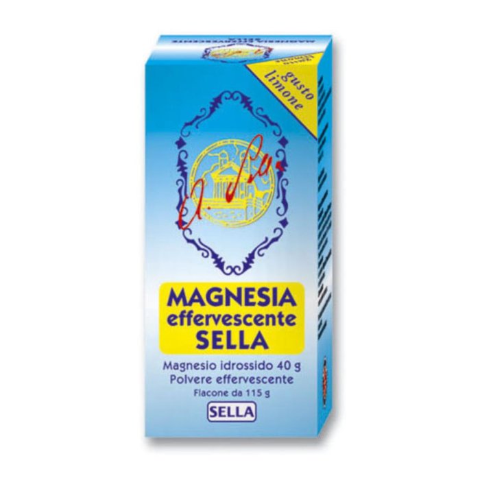 Magnesia Eff Sella 115 G Flacone Gusto Limone