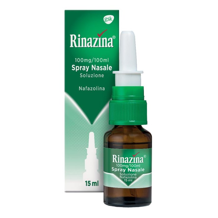 Rinazina 100 Mg/100 Ml Spray Nasale Soluzione Flacone 15 Ml