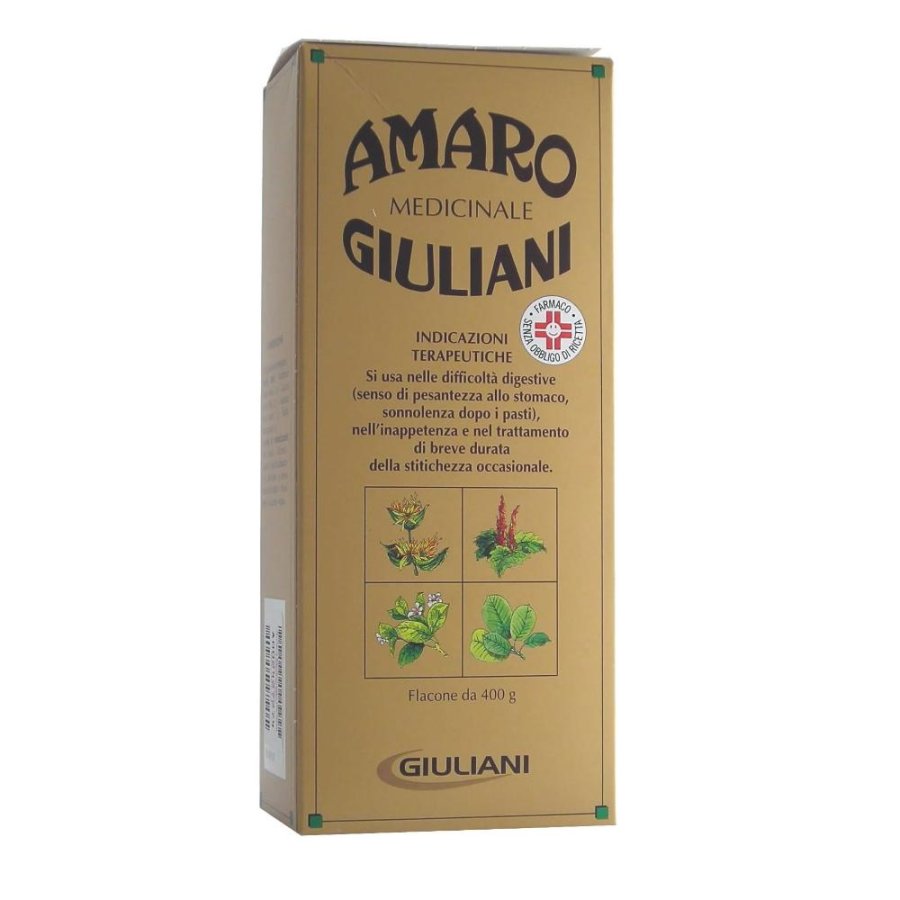 Giuliani Amaro Medicinale Soluzione Orale 1 Flacone 400 g