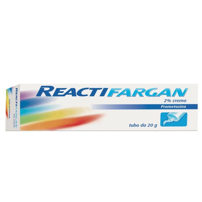 Reactifargan 2% Crema Tubo Da 20 G