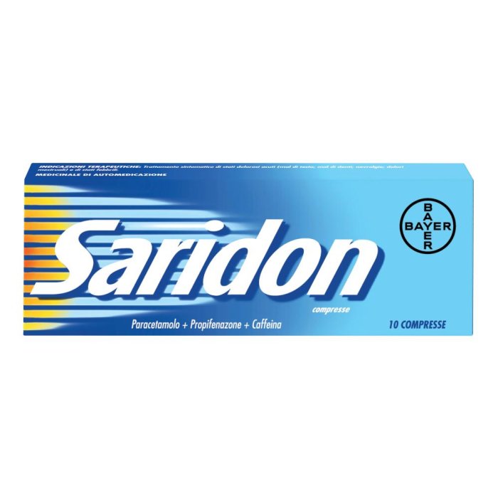 Saridon 10 Compresse Analgesico e Antipiretico