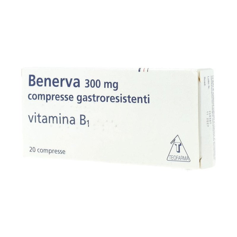 Benerva 300 Mg Compresse Gastroresistenti 20 Compresse