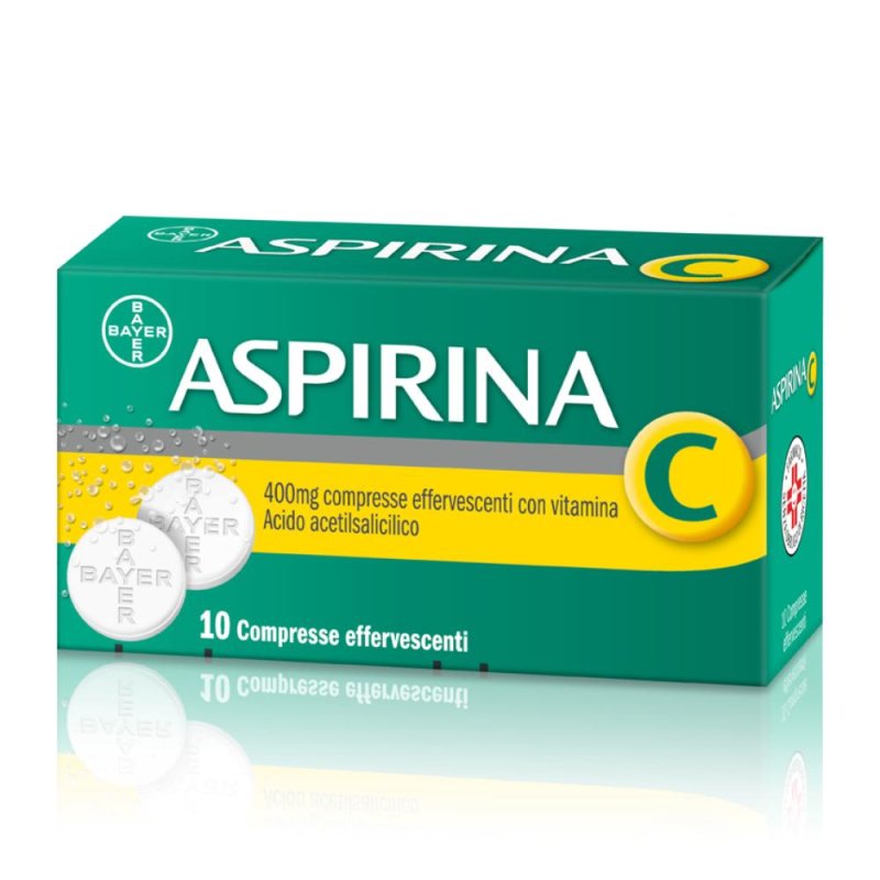 Aspirina C 400 Mg Compresse Effervescenti Con Vitamina C 10 Compresse