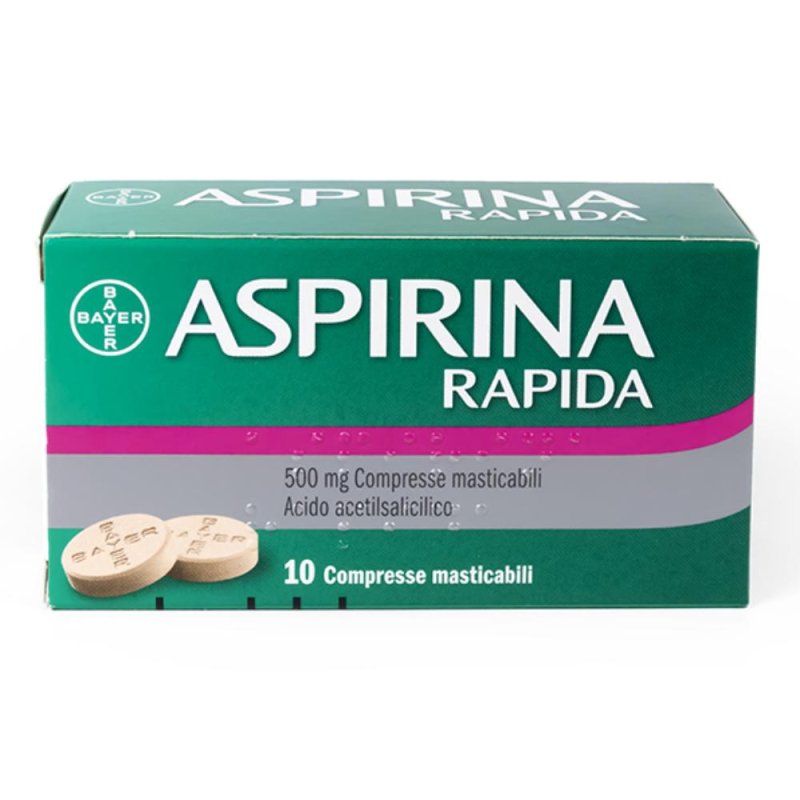 ASPIRINA Rap.500mg 10 Cpr Mast