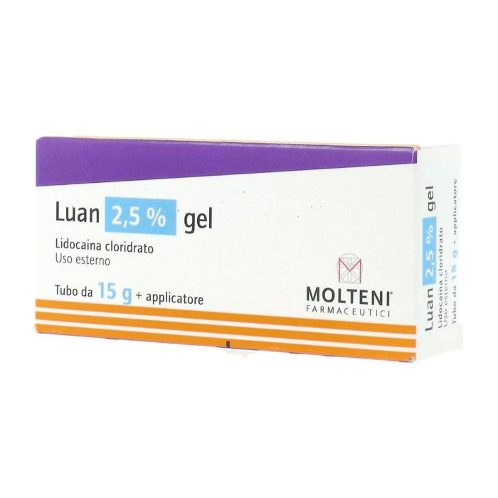 Luan 2,5 % Gel Tubo Da 15 G