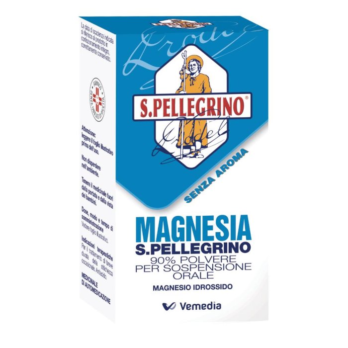 Magnesia S.Pellegrino 90% Polvere 100 g Senza Aroma