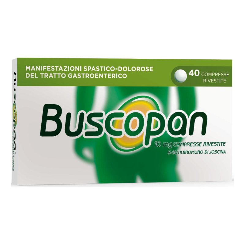 Buscopan Mal Di Pancia Crampi E Dolori Addominali 10mg 40 Compresse Rivestite