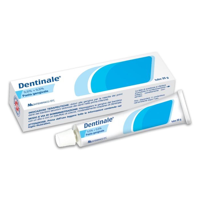 Dentinale 0,5% + 0,5% Pasta Gengivale Tubo 25 G