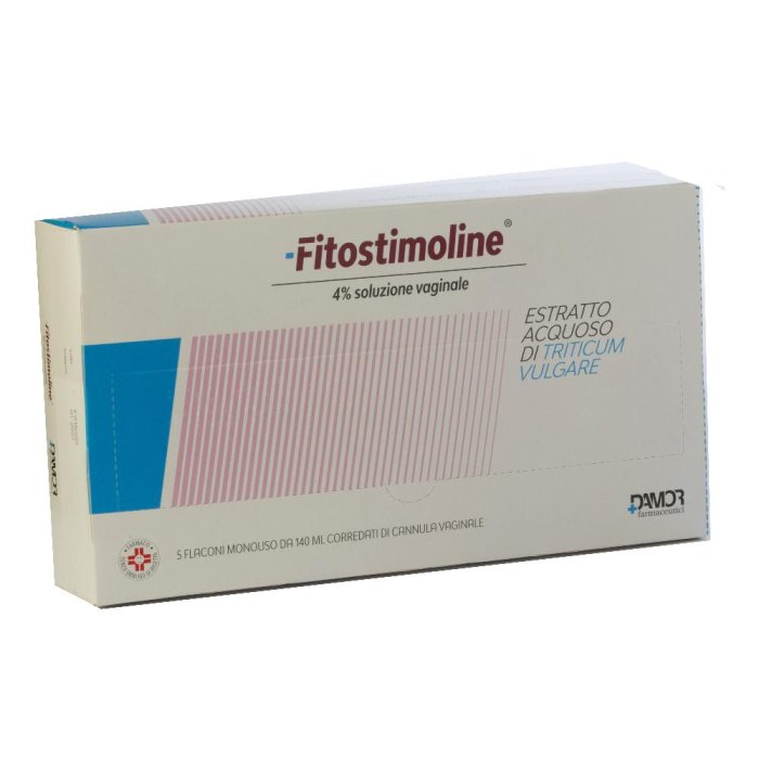 Fitostimoline 4 G Soluzione Vaginale 5 Flaconi Da 140 Ml