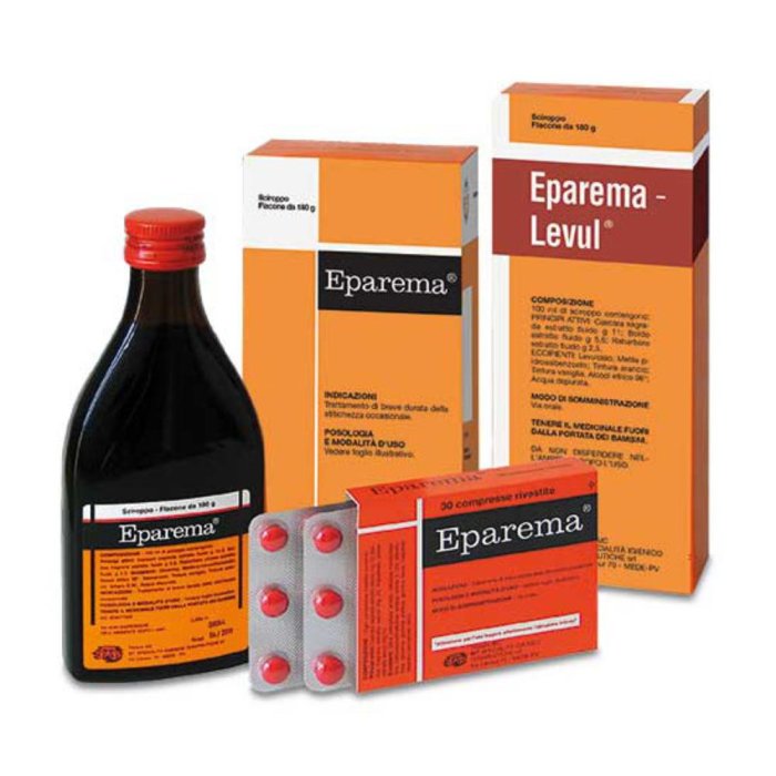 Eparema 145 Mg/Ml + 45 Mg/Ml + 25 Mg/Ml Sciroppo Flacone Da 180 G