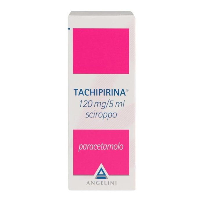Tachipirina 120 Mg/5 Ml Sciroppo Flacone 120 Ml