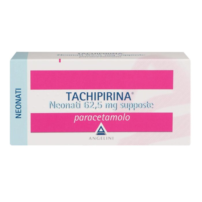 Tachipirina Neonati 62.5 mg Paracetamolo 10 Supposte