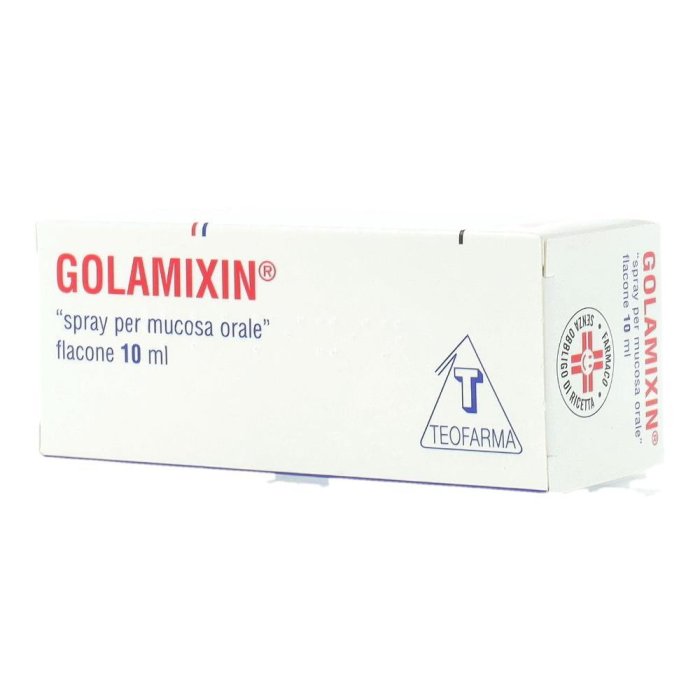 Golamixin Spray Per Mucosa Orale Flacone 10 Ml