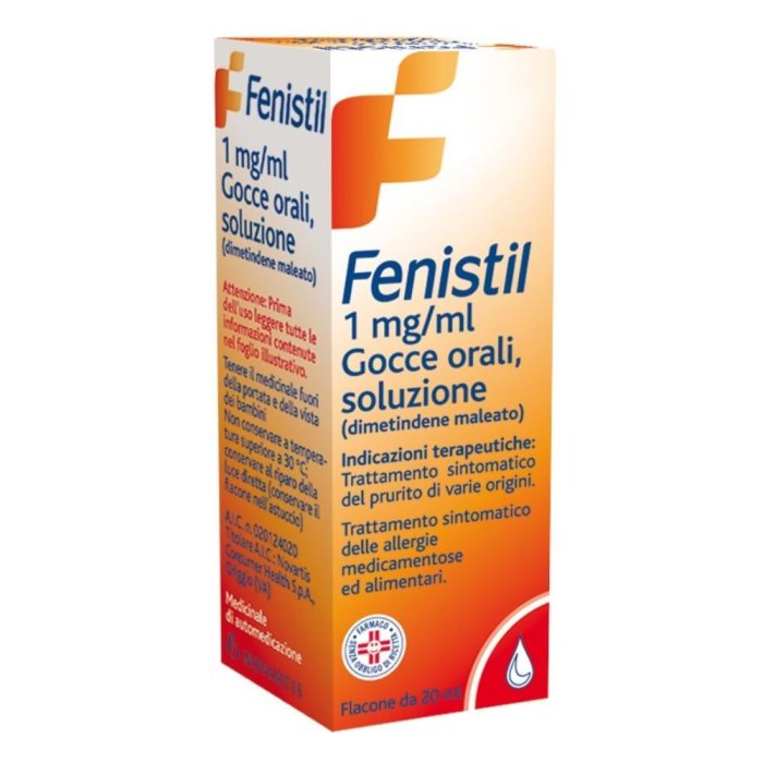 Fenistil gocce  20 ml – Antistaminico per prurito e allergie