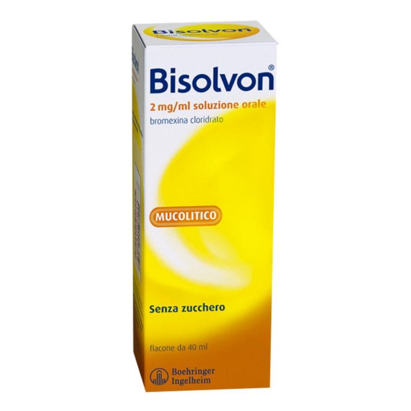 Bisolvon 2 Mg/Ml Soluzione Orale Flacone 40 Ml