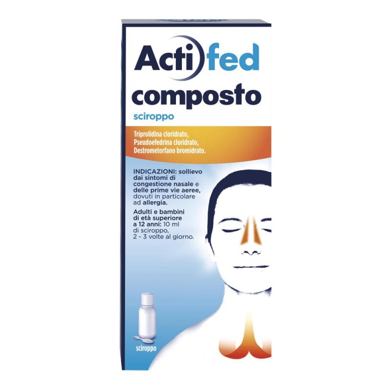 ACTIFED-COMP.Sciroppo 100ml