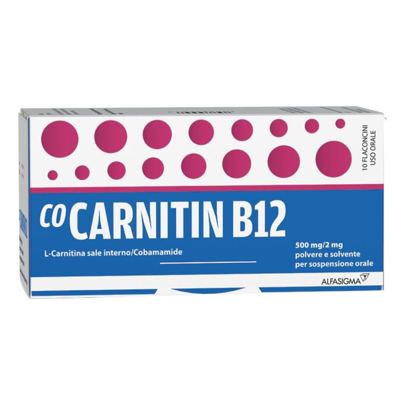  Co-Carnetina B12 Alfasigma 10 Flaconcini