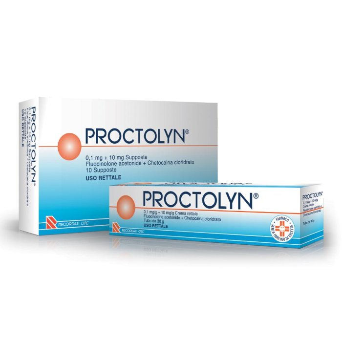 Proctolyn 0,1 Mg + 10 Mg Supposte 10 Supposte