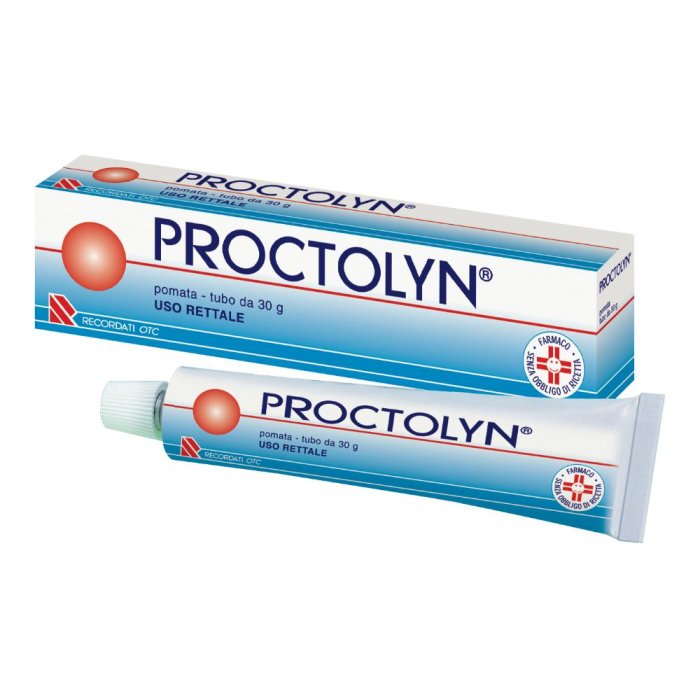 Proctolyn Crema Rettale Emorroidi Fluorcinolone Chetocaina 30g