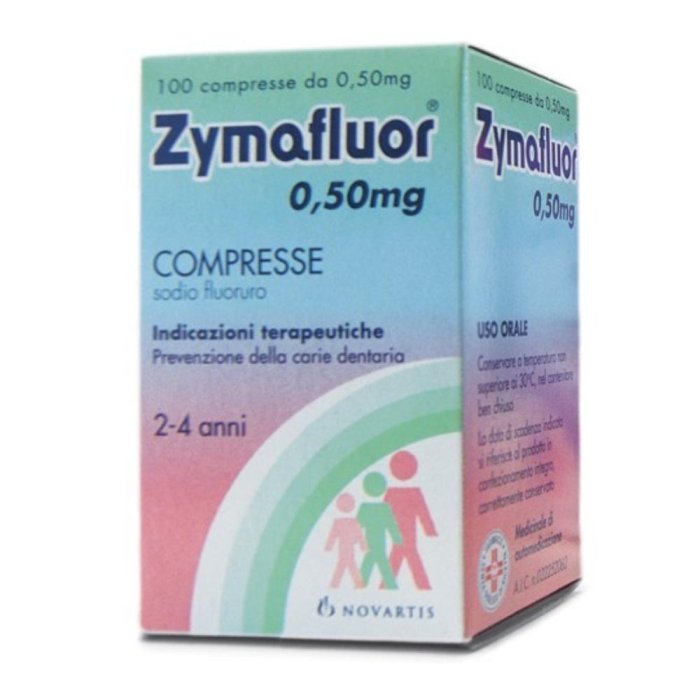 ZYMAFLUOR 100 Cpr 0,50mg