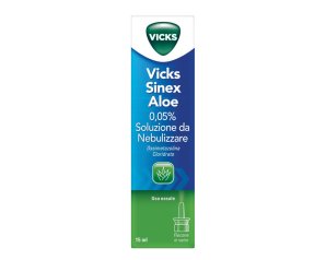Vicks Sinex Aloe Aloe 0,05% Soluzione Da Nebulizzare Flacone Nebulizzatore 15 Ml