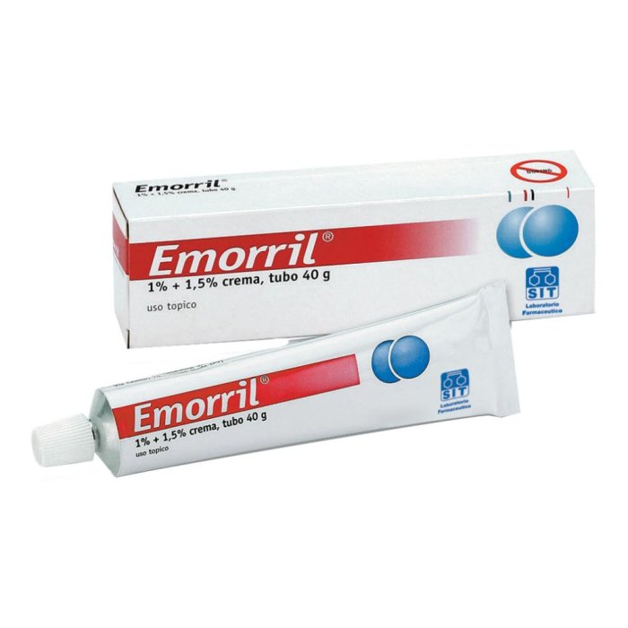 Emorril 1% + 1,5% Crema Tubo 40 G