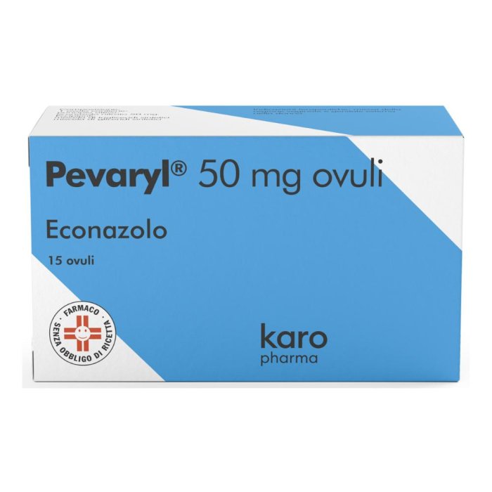 Pevaryl Ovuli Vaginali 50 mg 15 Pezzi Trattamento Micosi e Candidosi Vaginale