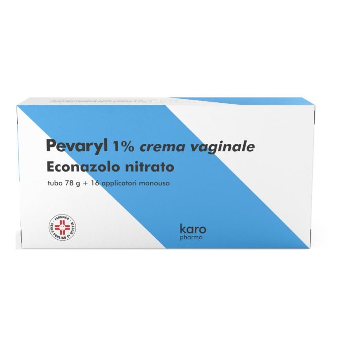 Pevaryl 1% Crema Vaginale Tubo Da 78 G + 16 Applicatori Monouso