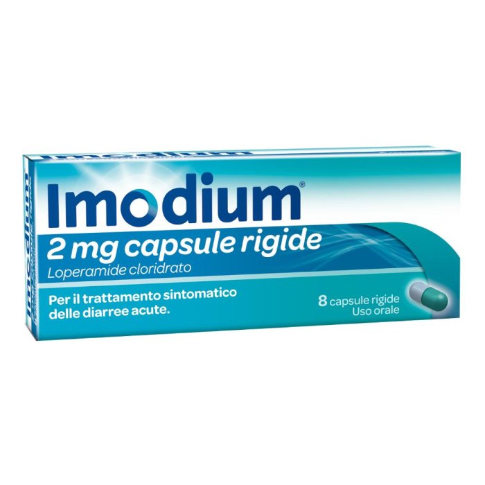 Imodium 2 Mg Capsule Rigide 8 Capsule