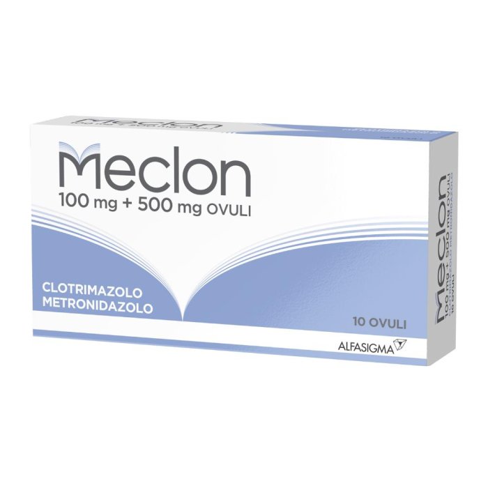Meclon 100 Mg + 500 Mg Ovuli 10 Ovuli