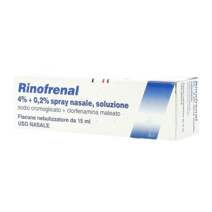 Rinofrenal 4% + 0,2% Spray Nasale, Soluzione 1 Flacone Nebulizzatore 15 Ml