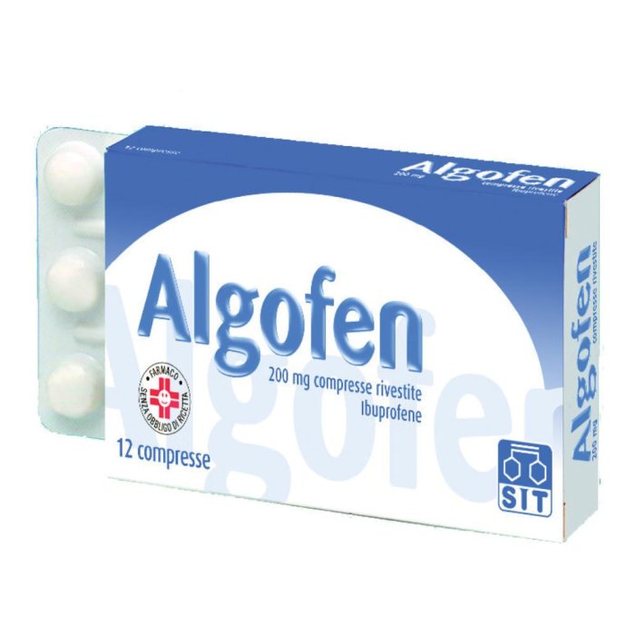 Algofen 200 mg Ibuprofene Analgesico 12 Compresse Rivestite