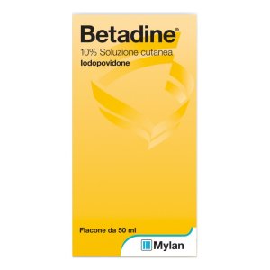 Betadine soluzione cutanea 50 ml 10%