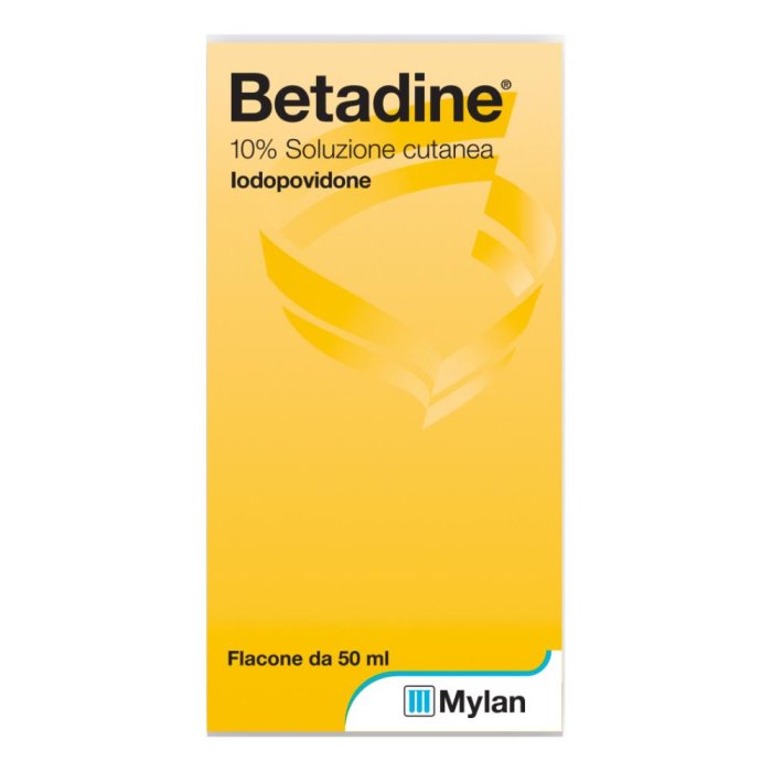 Betadine soluzione cutanea 50 ml 10%