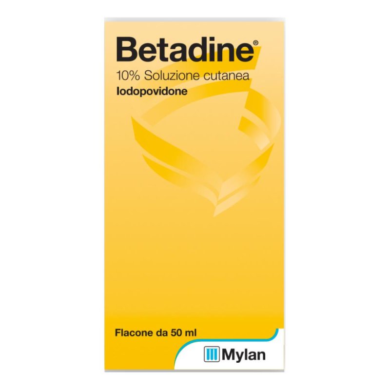 Betadine soluzione cutanea 50 ml 10%