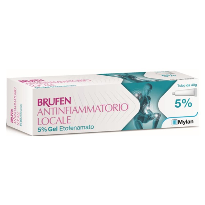 Brufen Antinfiammat 5% Gel Tubo 40 G